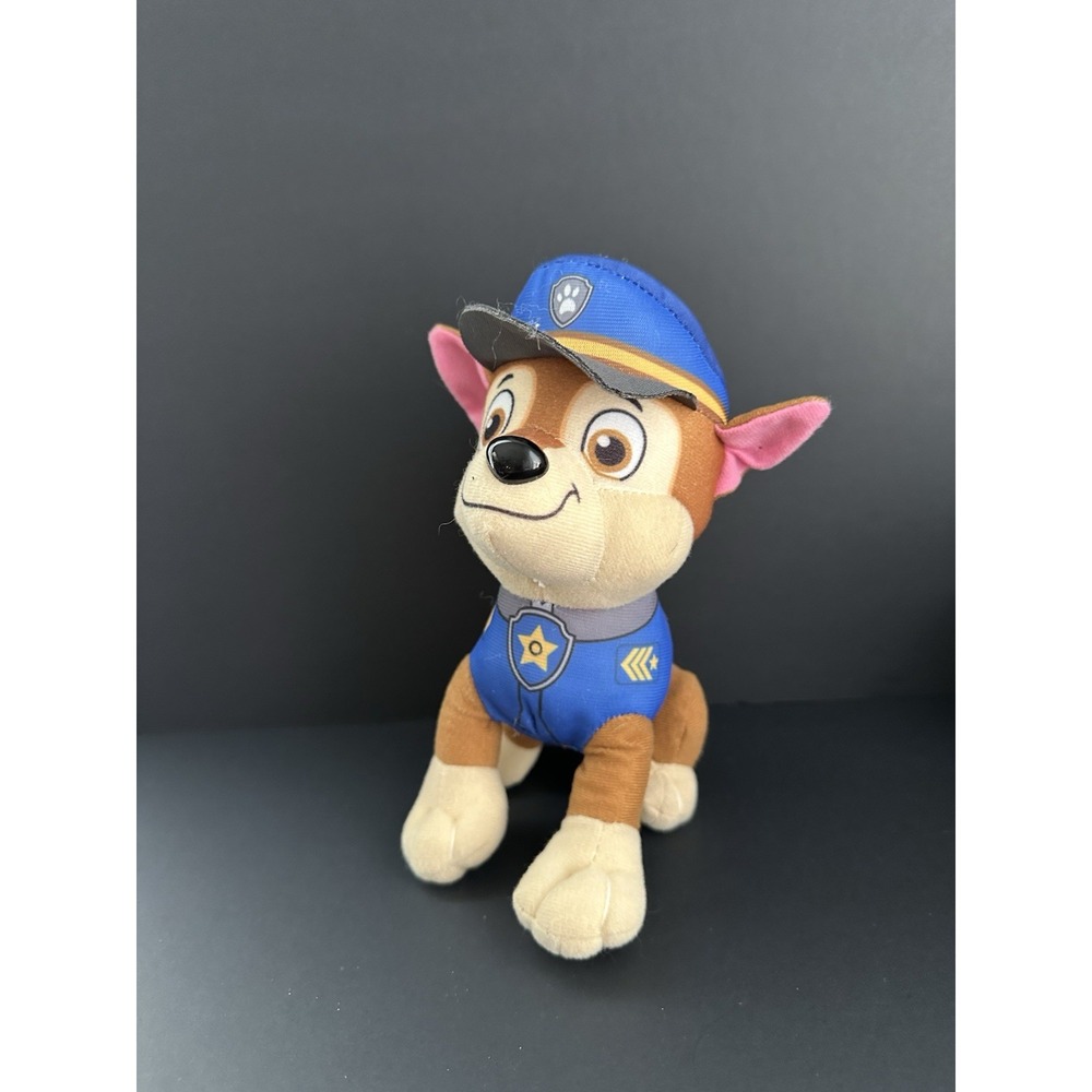 Paw Patrol Chase Plush Stuffed Dog Nickelodeon Police Pup Toy-Easter Basket